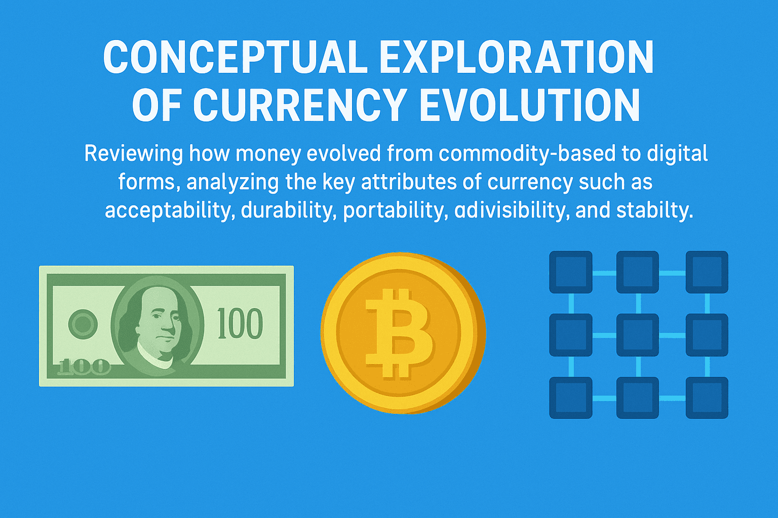 Conceptual Exploration of Currency Evolution